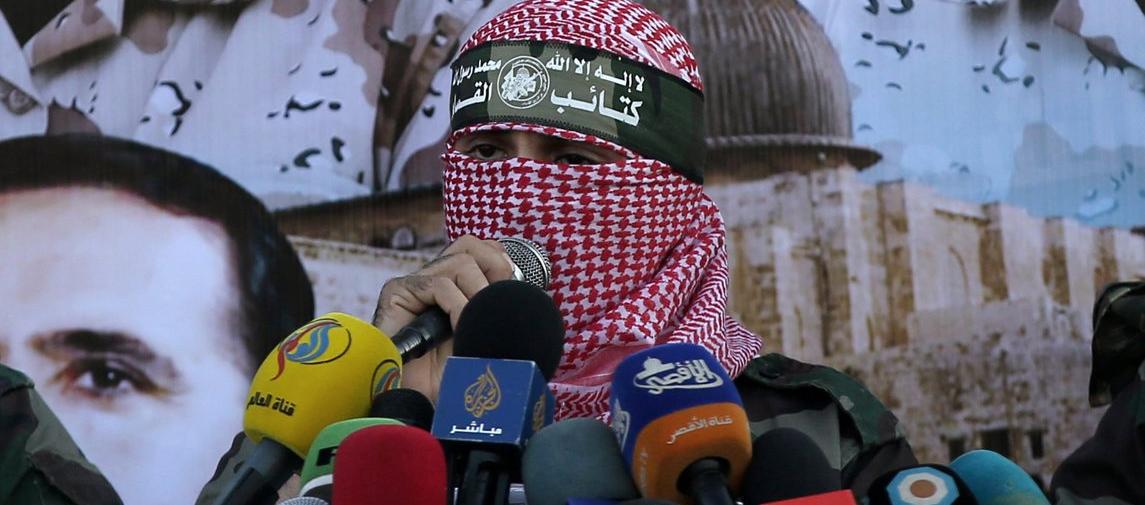 Abu Obeida, el portavoz de las Brigadas de Ezeldin Al Qasam.