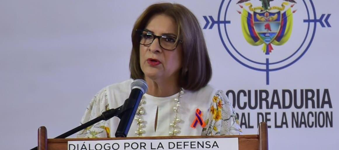 La Procuradora General de la Nación, Margarita Cabello.