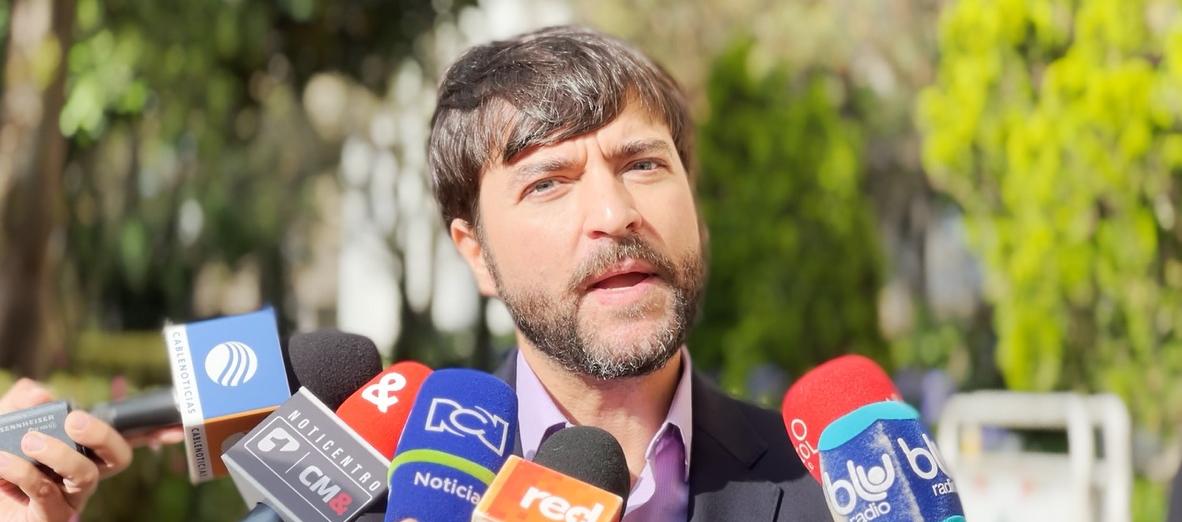 El Alcalde de Barranquilla, Jaime Pumarejo.