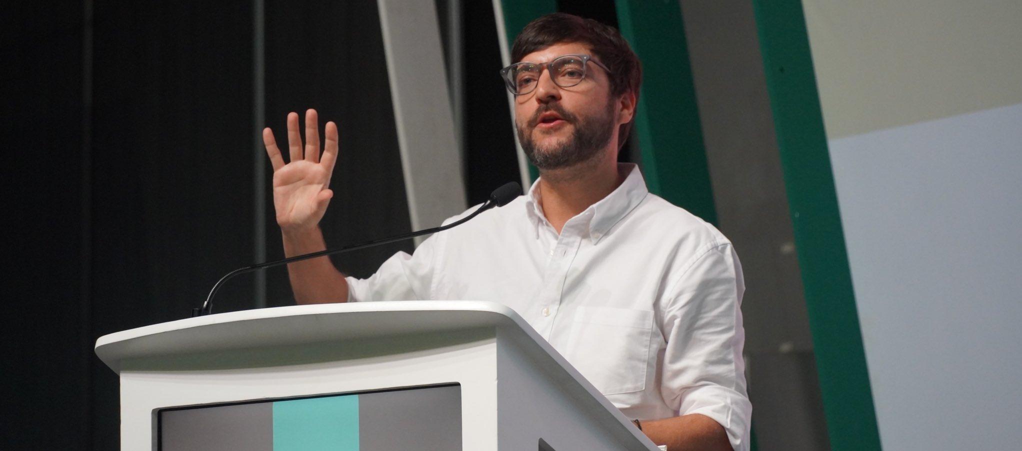 El Alcalde de Barranquilla, Jaime Pumarejo.