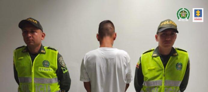 Juan Pablo Aragón Rojas, capturado.