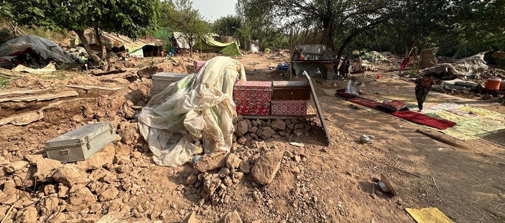 Imagen de los daños en Herat.