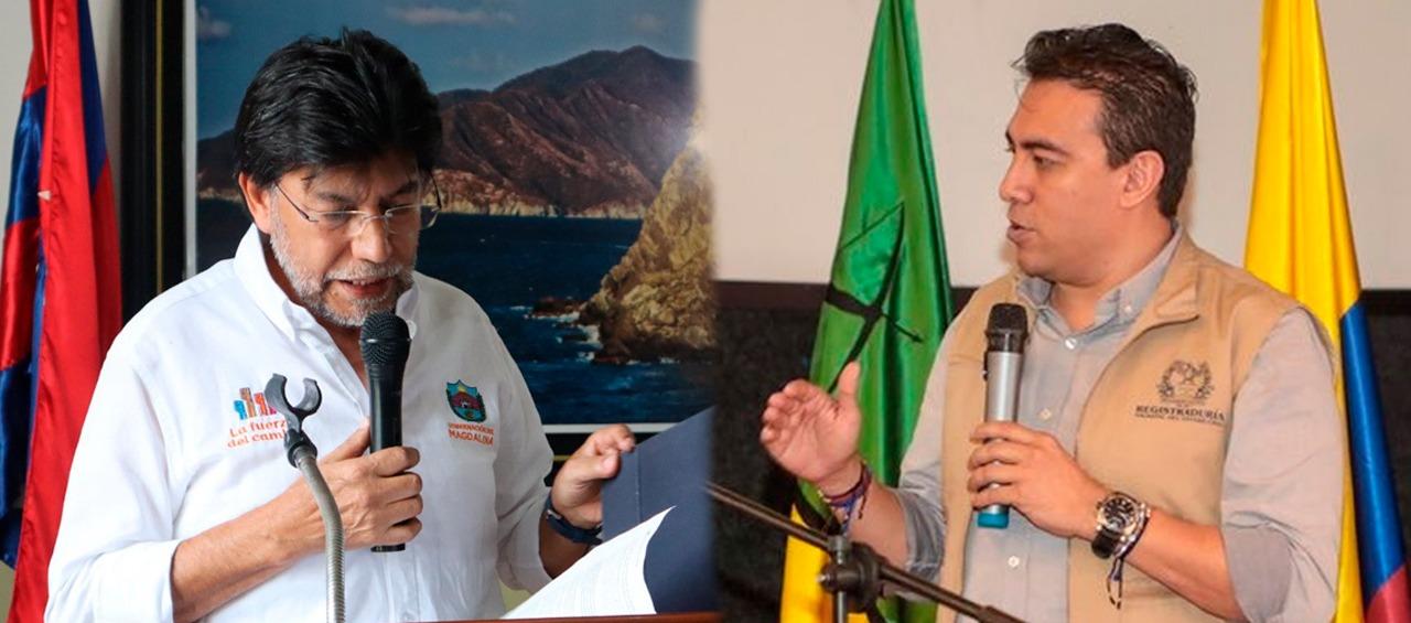 José Humberto Torres y Alexander Vega.