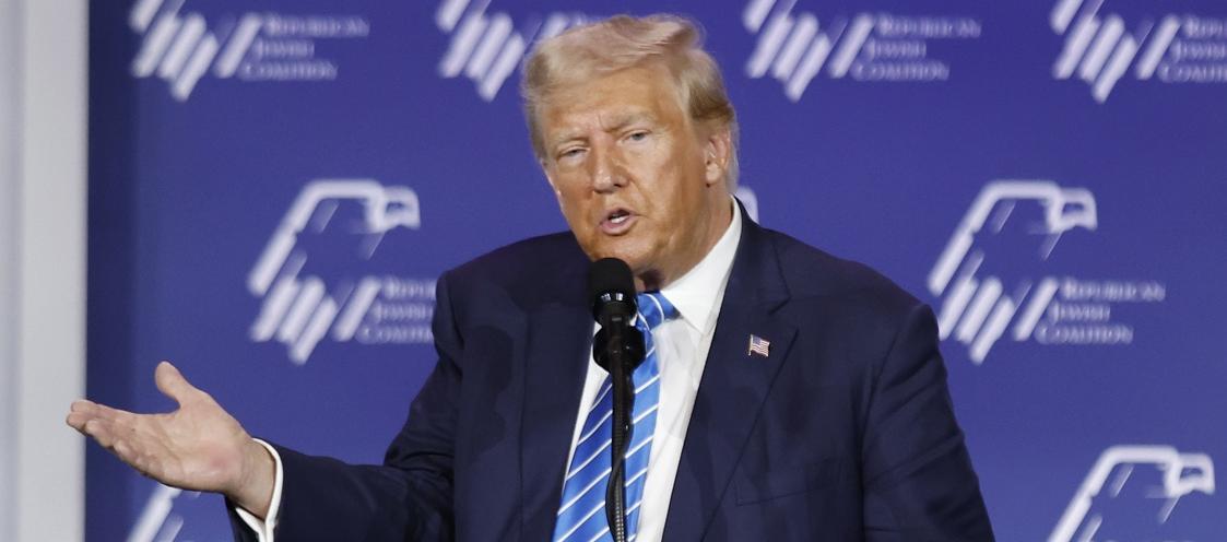 El expresidente republicano Donald Trump.