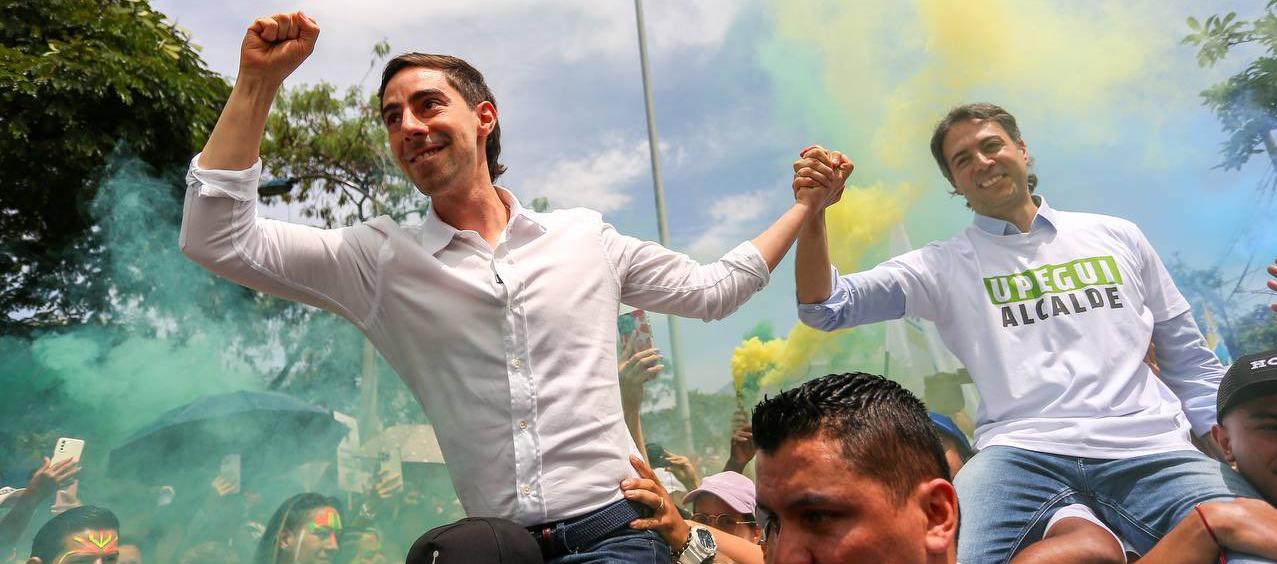 Juan Carlos Upegui y Daniel Quintero Calle.