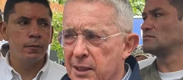El expresidente Álvaro Uribe Vélez.