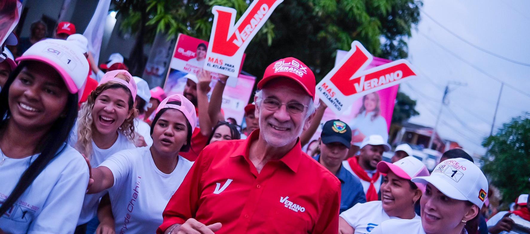 El candidato a la Gobernación Eduardo Verano.