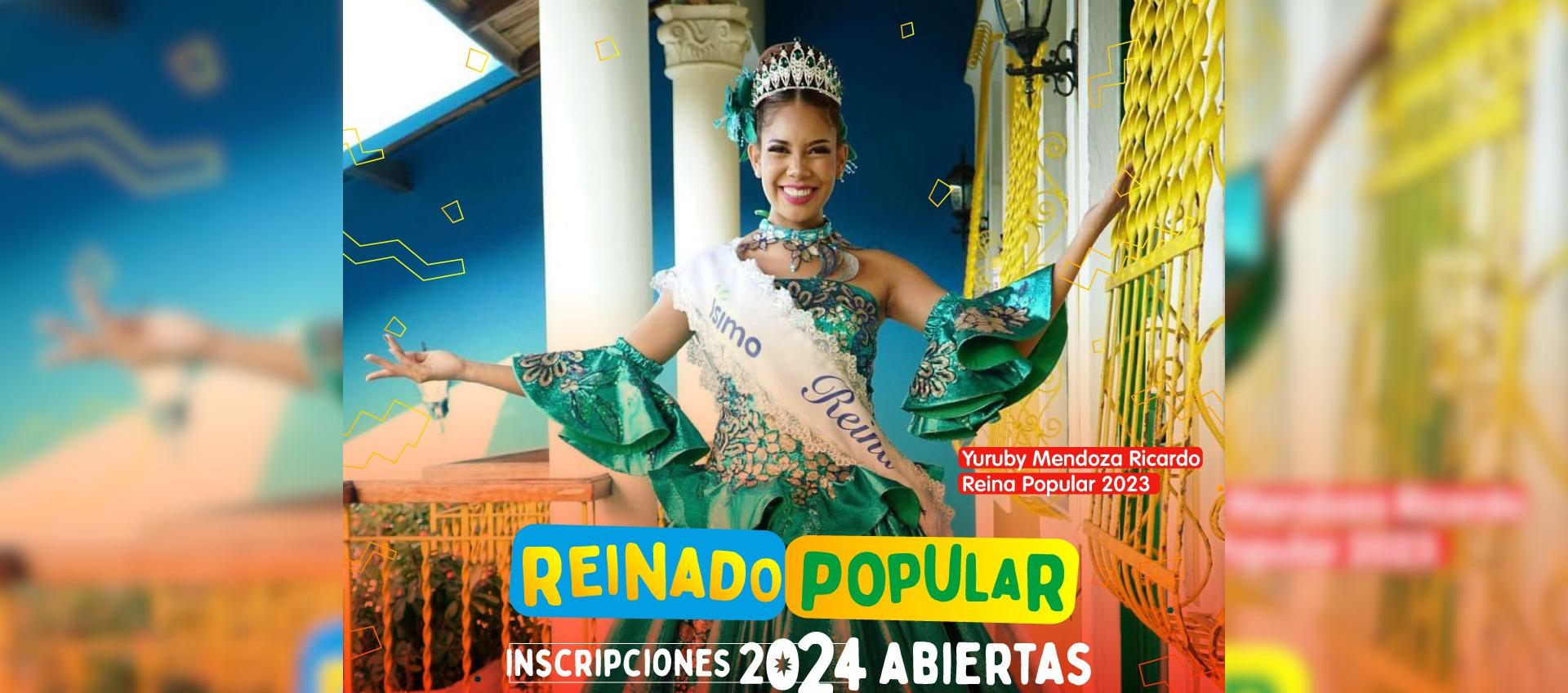 Yuruby Mendoza, Reina Popular 2023.