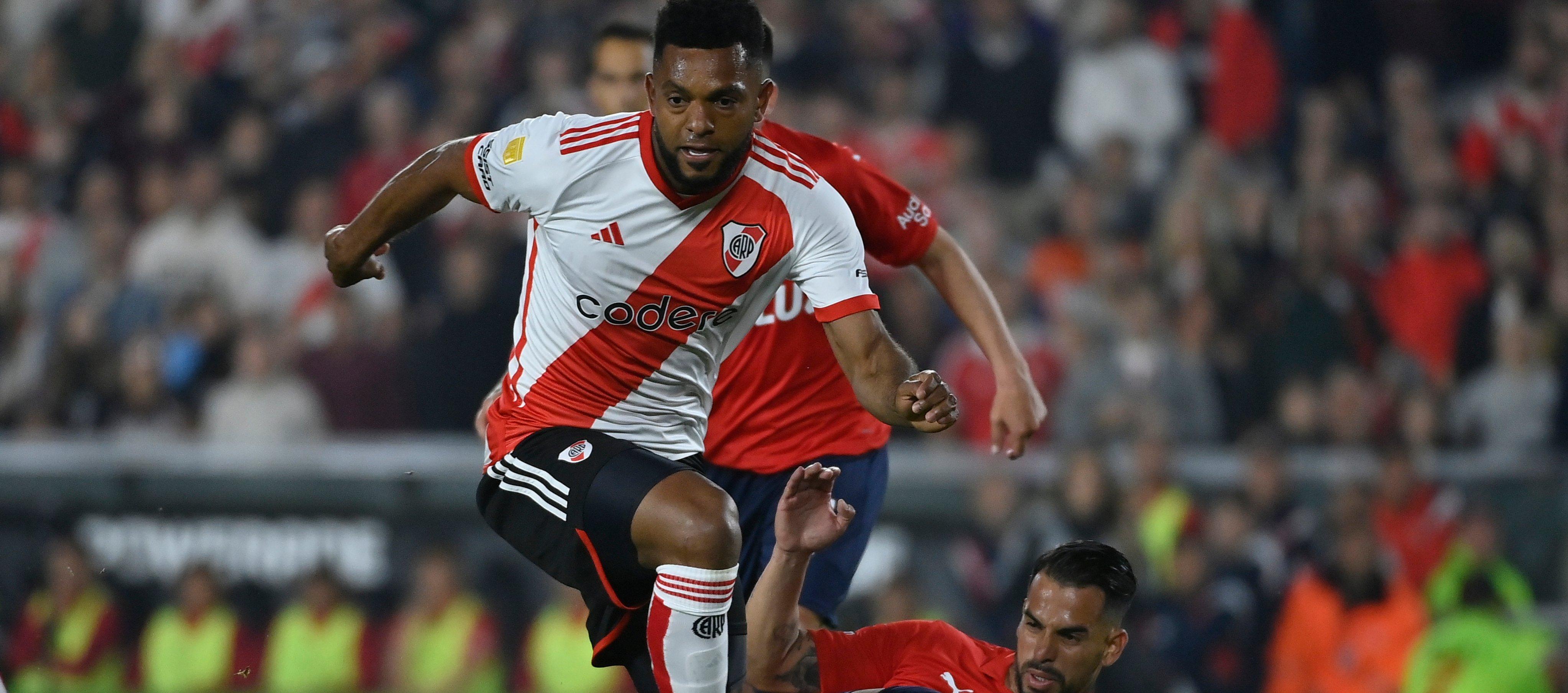 Miguel Ángel Borja llegó a seis goles en la Copa de la Liga Argentina. 