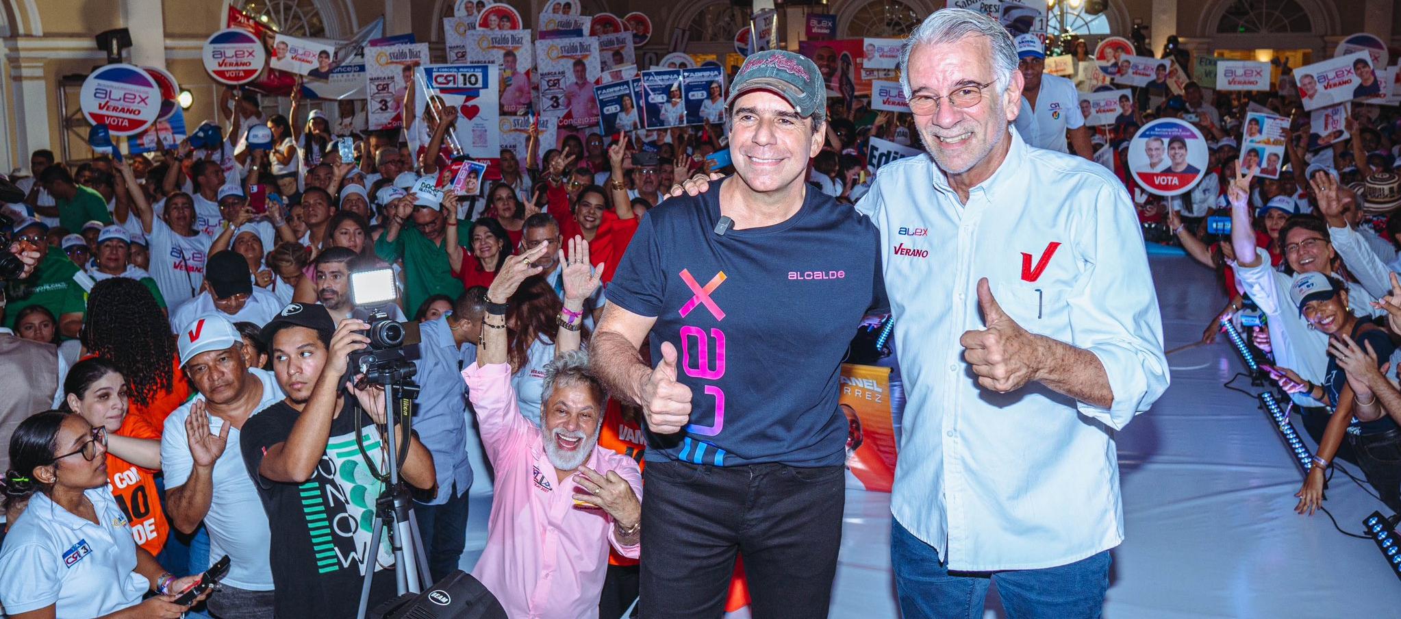 Alejandro Char y Eduardo Verano aspiran a su tercer mandato juntos en la Alcaldía de Barranquilla y la Gobernación del Atlántico.
