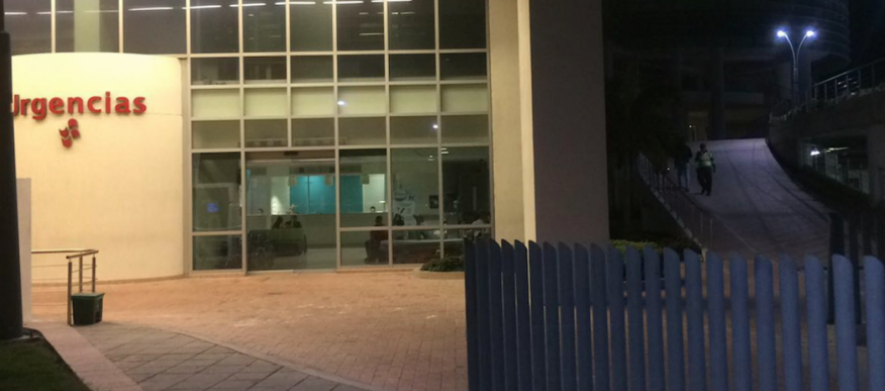 La víctima mortal había sido llevada a la Clínica Portoazul.