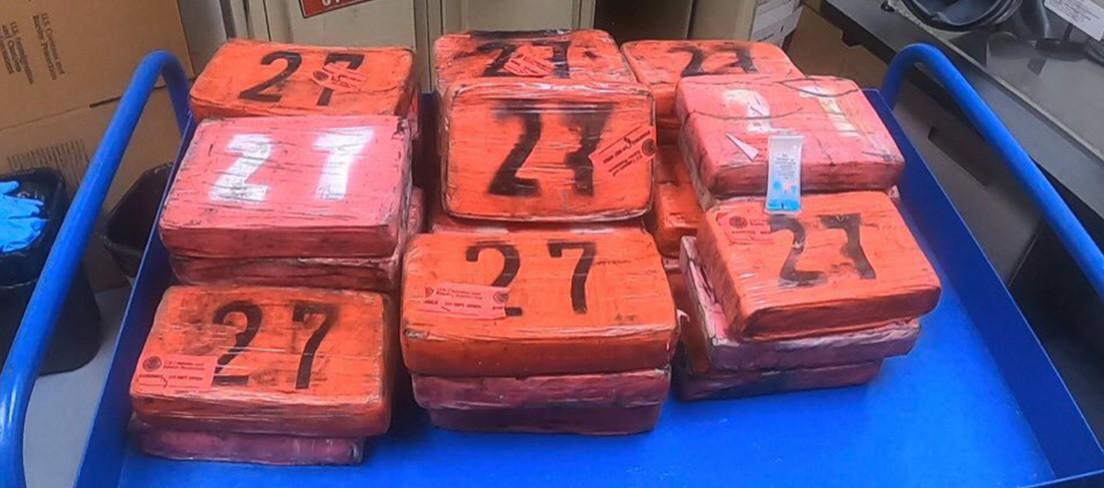 Foto referencia de un anterior carga de cocaína hallada en las playas de Florida