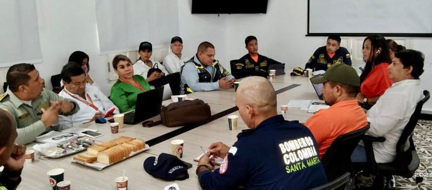 Autoridades inician plan de ruta para seguridad en Santa Marta durante el receso escolar.