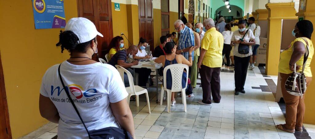 Foto archivo de elecciones en Cartagena