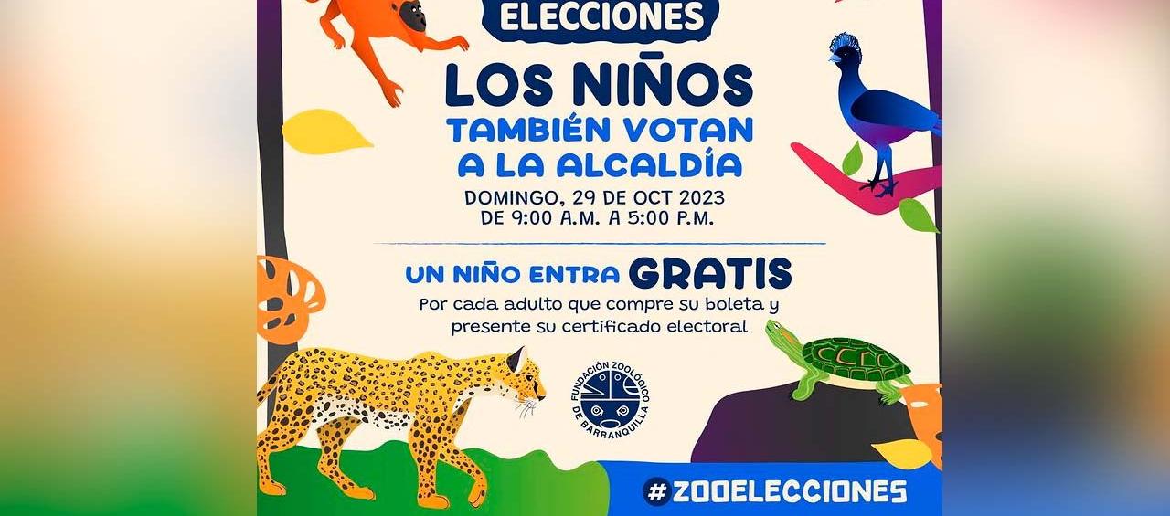 La jornada se realiza en el Zoológico y dos centros comerciales de Barranquilla