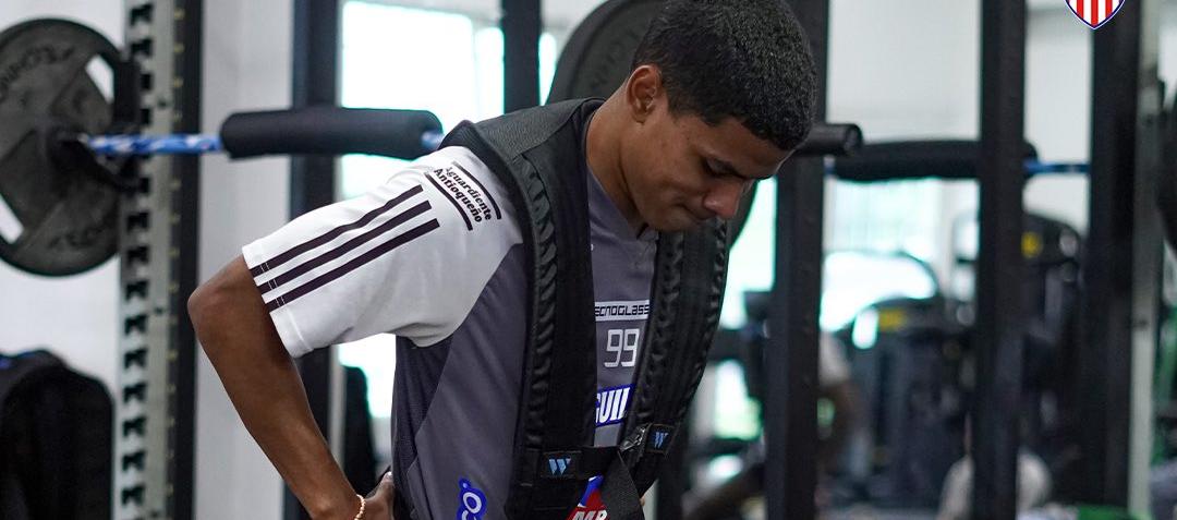 José Enamorado ha trabajado arduamente para llegar a punto al partido contra Once Caldas.