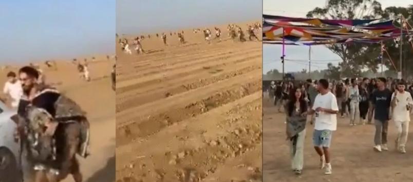 Tres escenas del horror que vivieron los asistentes al festival israelí atacado por Hamás