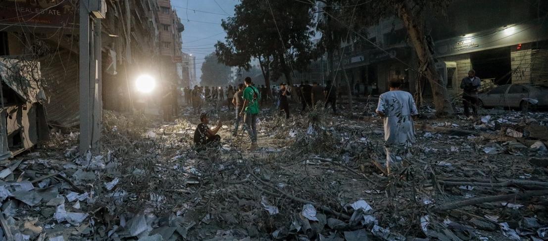 Destrucción y muerte dejó al ataque de Hamás desde l franja de Gaza a Israel.