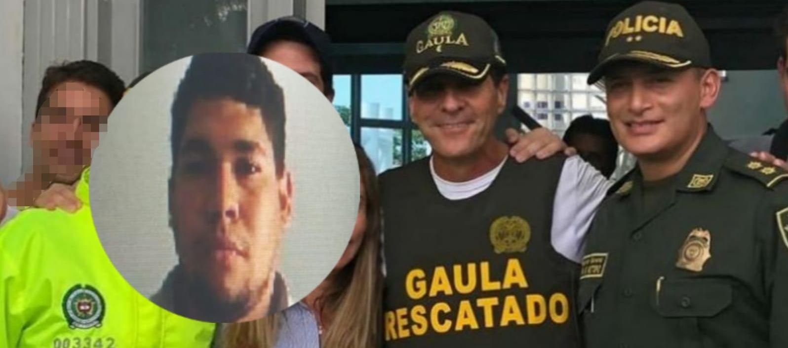 Aldair Ortega (círculo) y el empresario Rodolfo 'Fito' Acosta. 