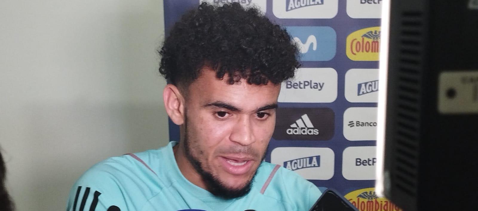 Luis Díaz, delantero del Liverpool y de la Selección Colombia. 