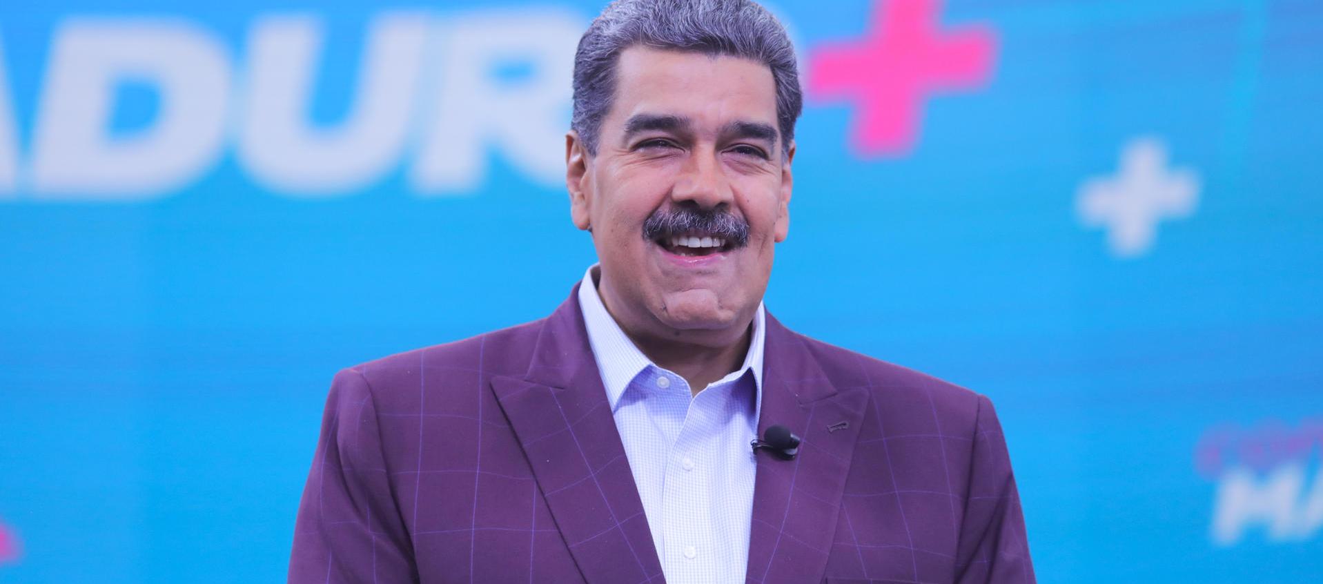 Nicolás Maduro en su programa de televisión