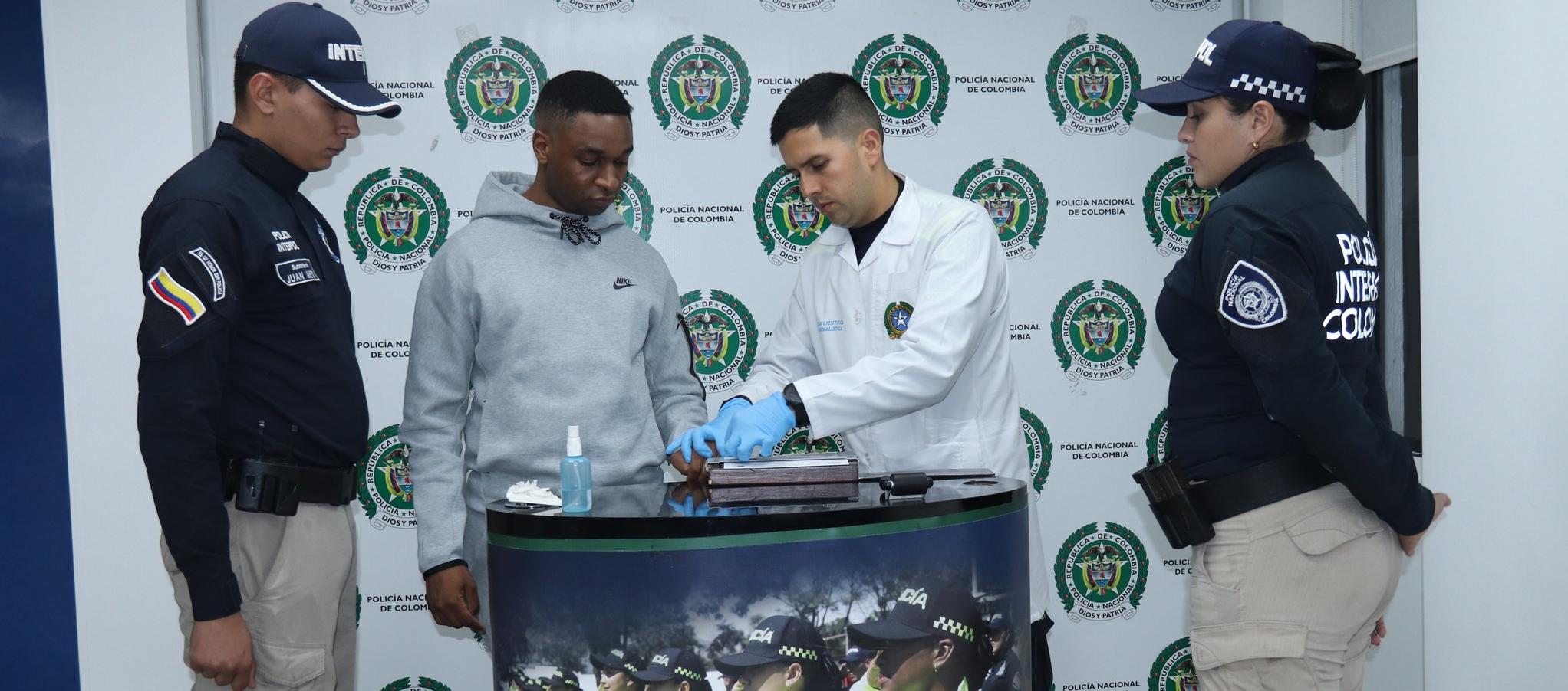 Captura de Diallo Ahmadou Boye, alias ‘Mbappé’.