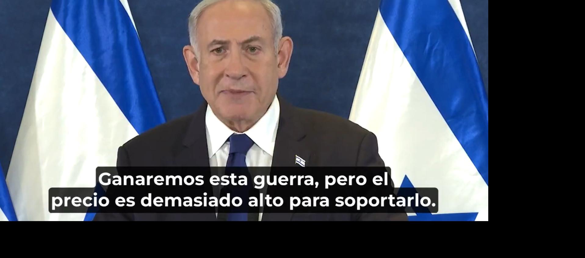 El primer ministro de Israel, Benjamín Netanyahu
