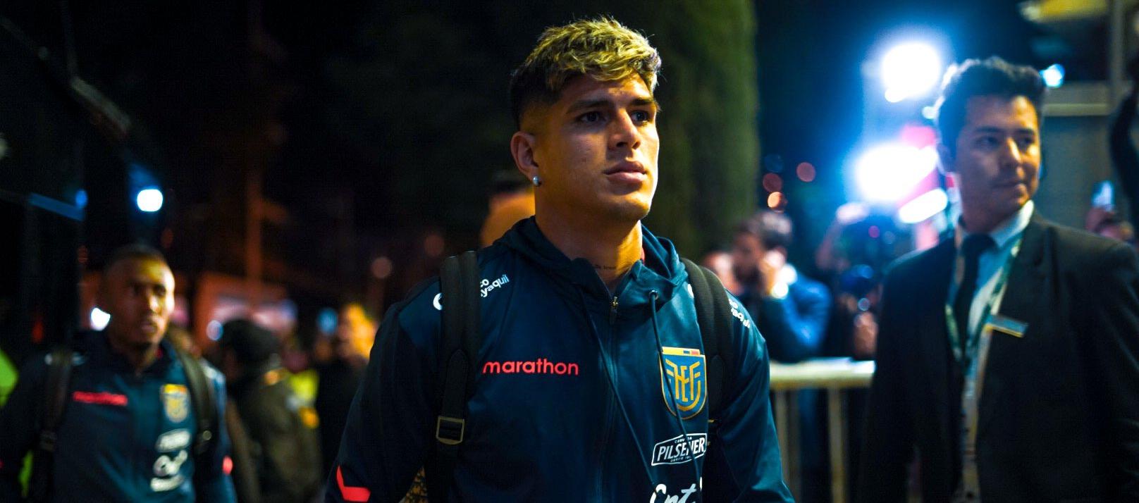 Piero Hincapié, defensa de la selección ecuatoriana. 