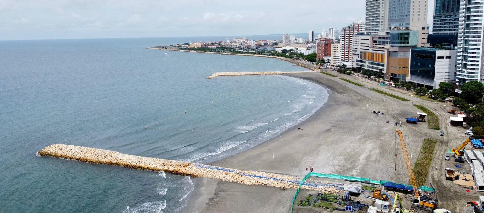 Vista aérea de 'Playa 5' de Cartagena