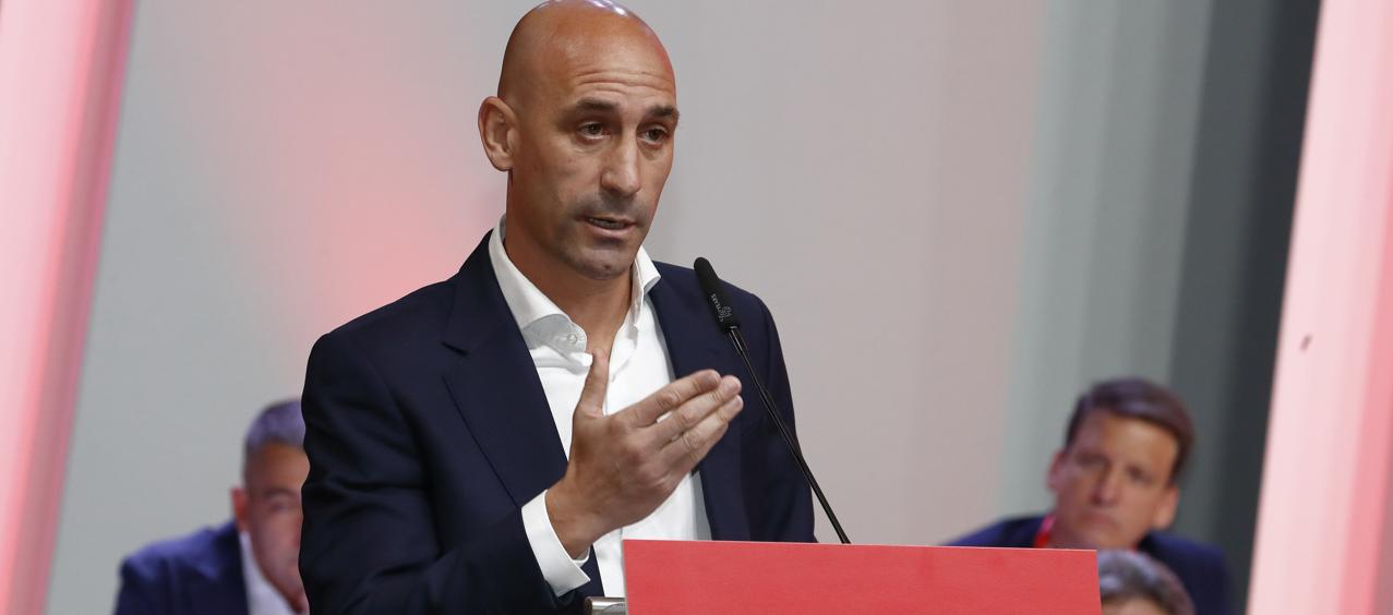 Luis Rubiales, expresidente de la Real Federación Española de Fútbol.