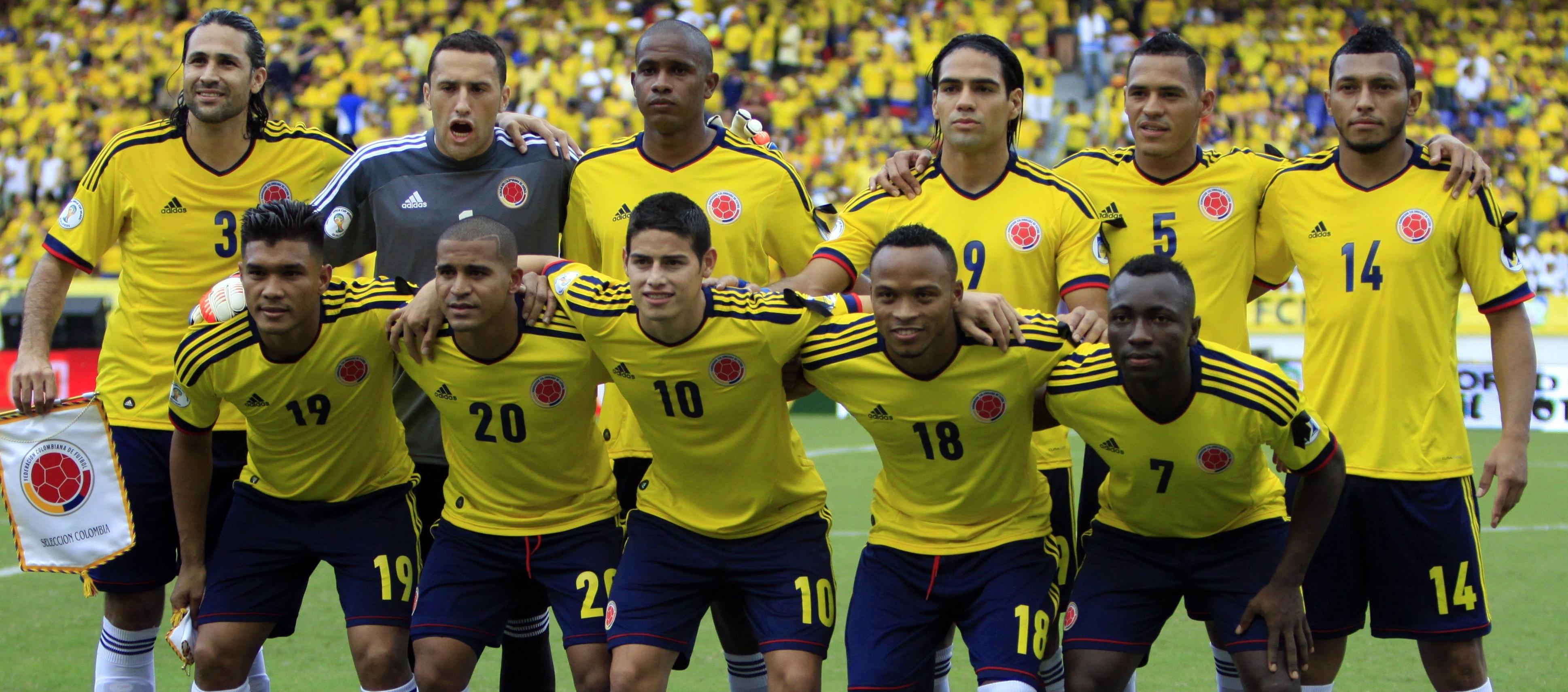 Selección Colombia que alcanzó el boleto al Mundial de Brasil 2014. 