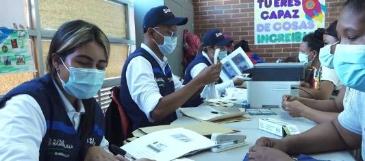 Atención del Sisbén en Barranquilla