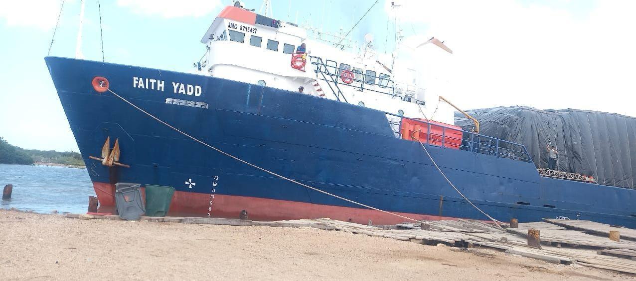 El Faith Yadd arribó el 17 de noviembre pasado a La Guajira