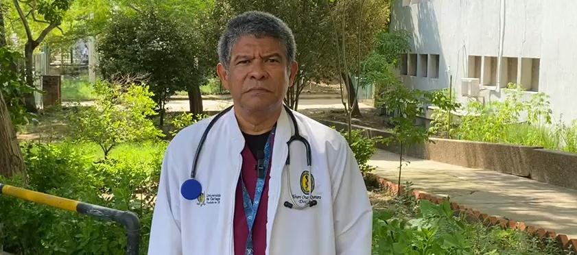 Álvaro Cruz, médico coordinador del CRUED