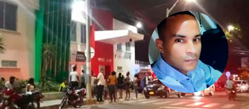 Camino La Manga, a donde fue llevado el hombre baleado en Nueva Colombia.