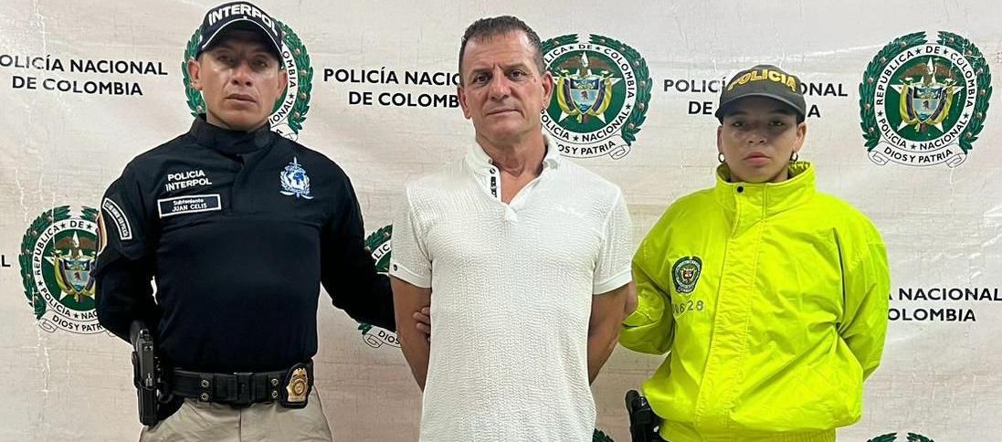 Capturan a capo italiano en Barranquilla
