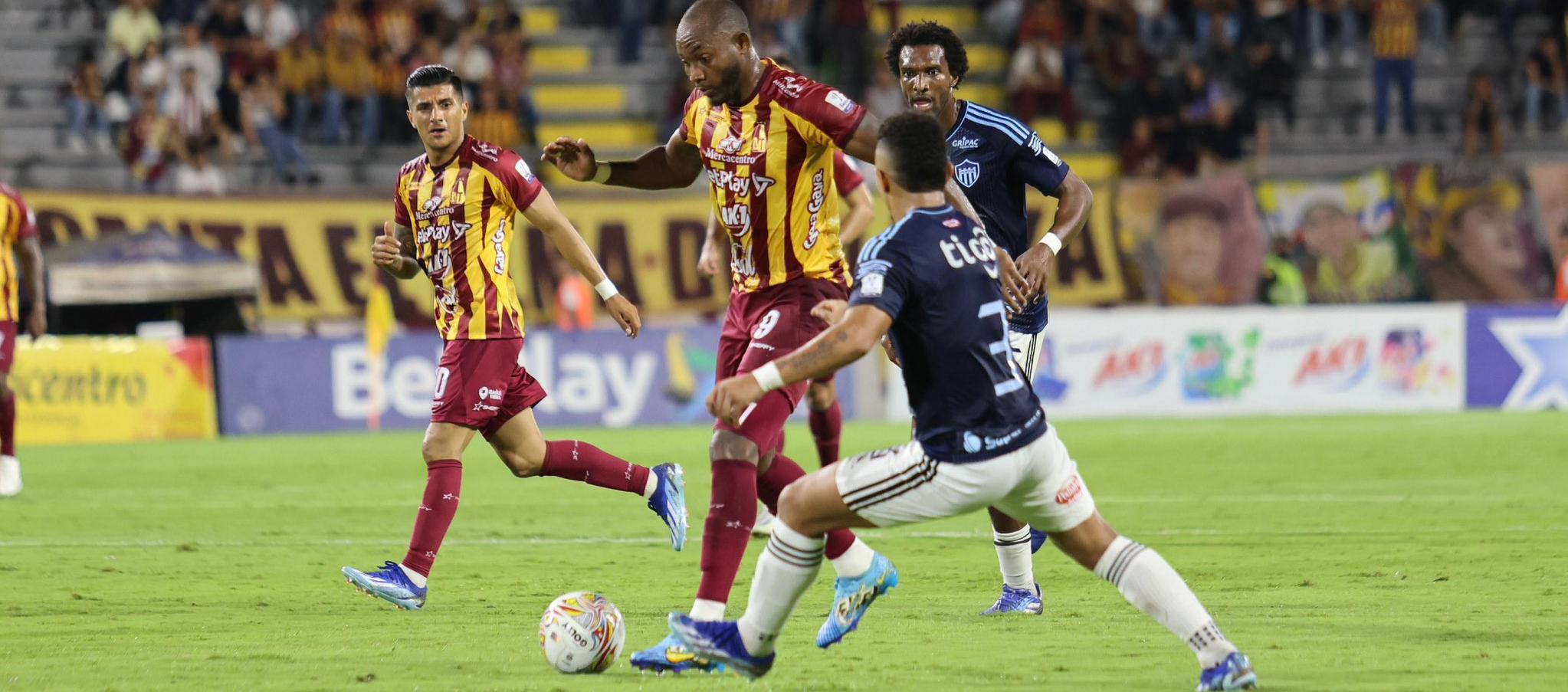 Diego Herazo fue una pesadilla para la defensa del Junior a lo largo del partido.