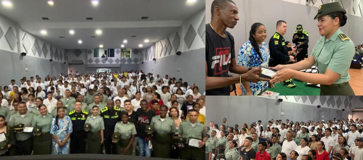 El lanzamiento de la estrategia se realizó en el Comando de la Policía Metropolitana de Barranquilla. 