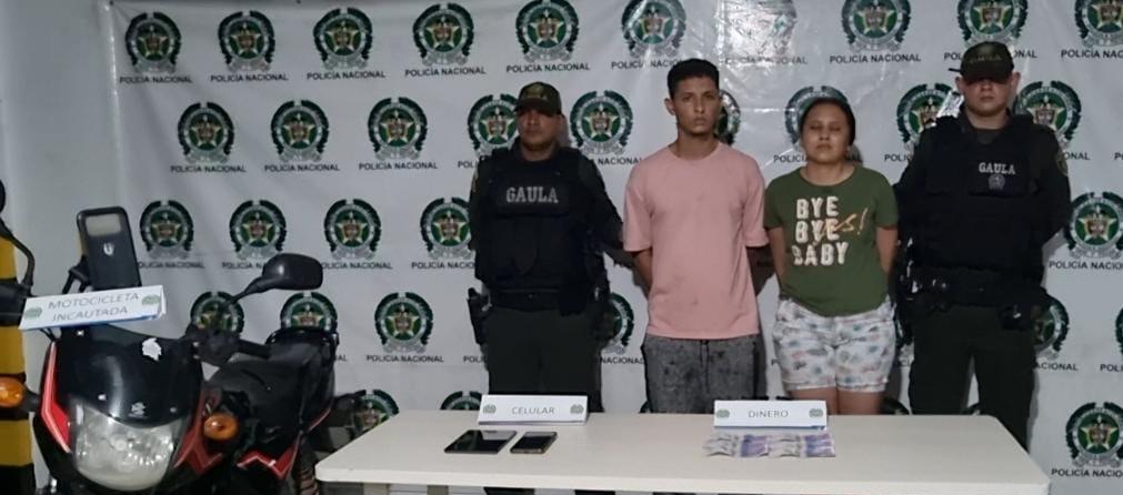 Alexander Rodríguez y Vanessa Ángulo, capturados.