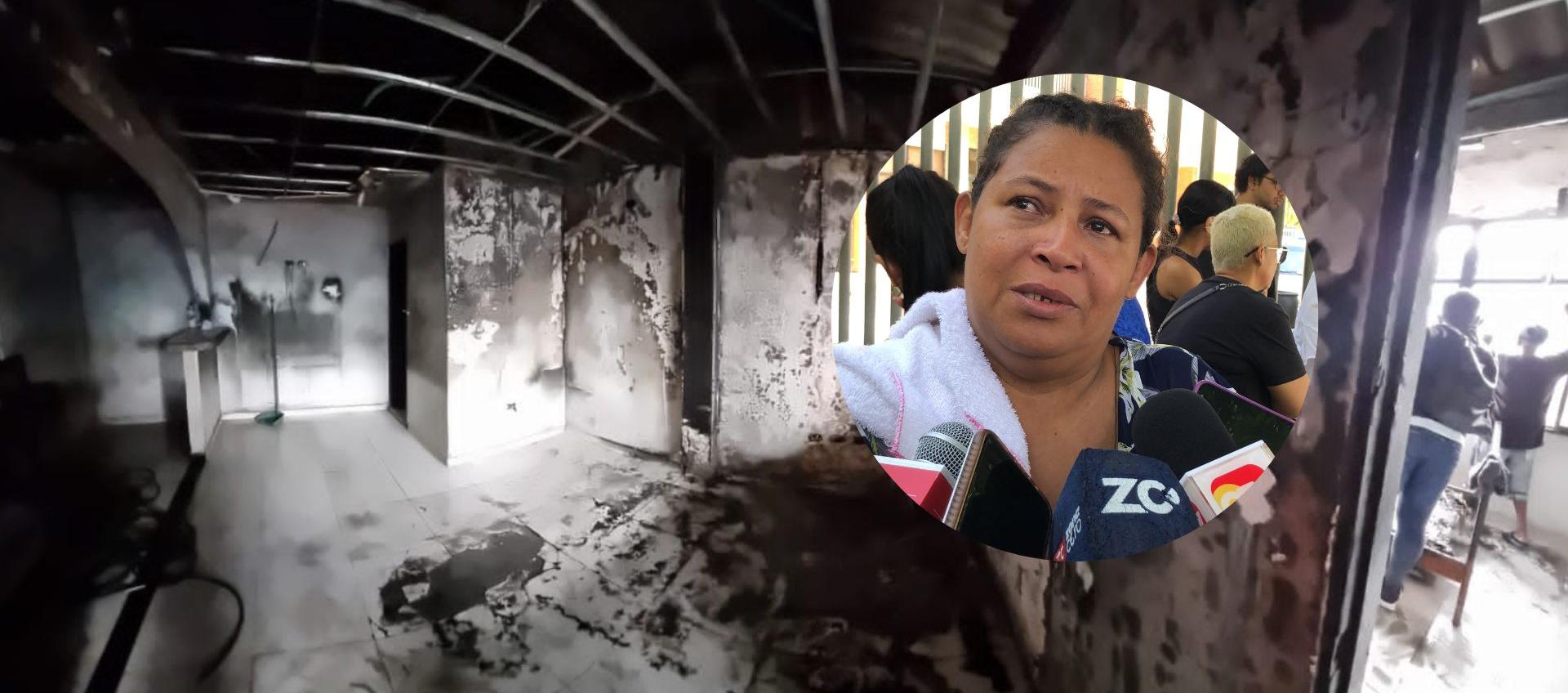 Ana Montes, tía del menor fallecido.