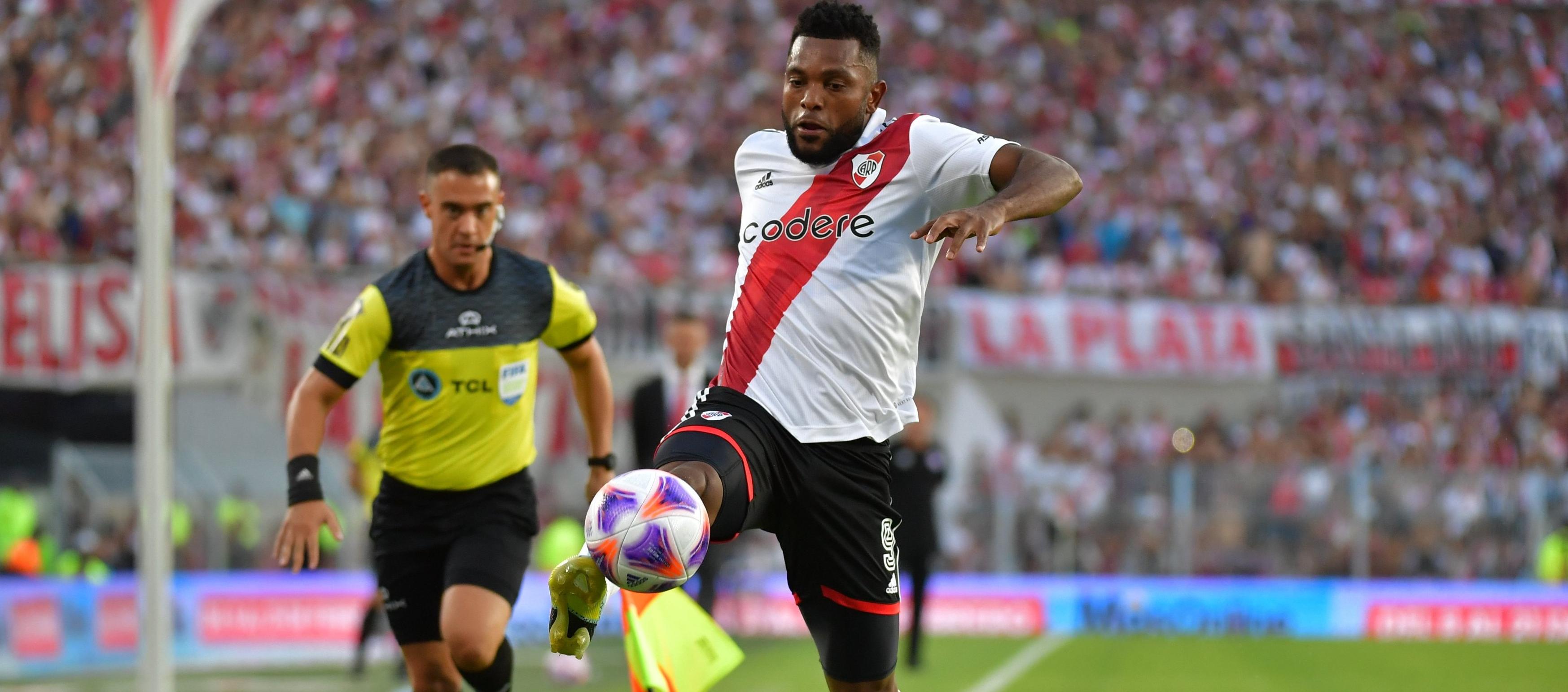 Miguel Borja es el máximo goleador de River Plate en el año. 