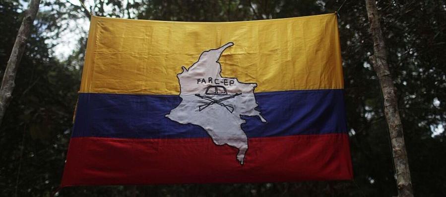 Bandera de las disidencias de las FARC