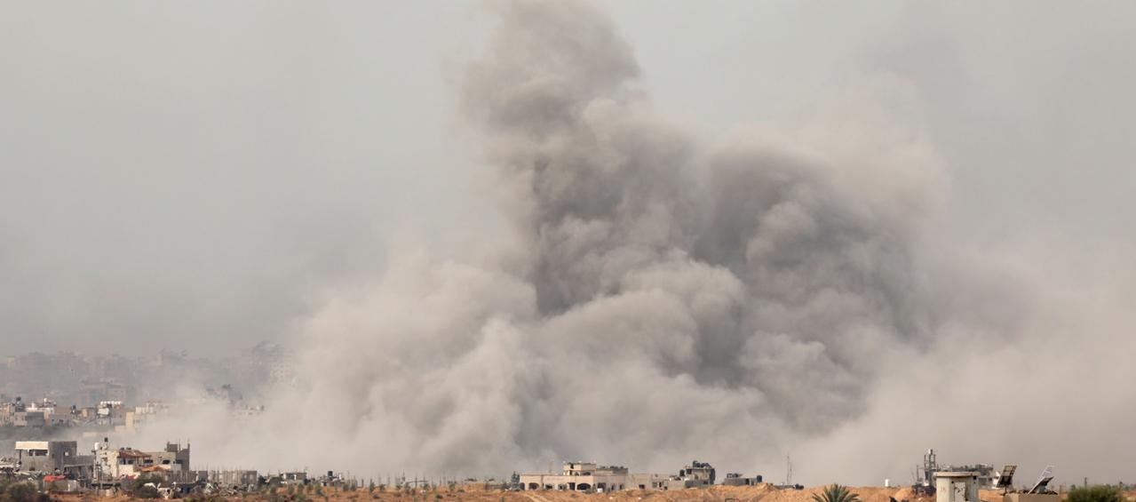 Imagen de los bombardeos.