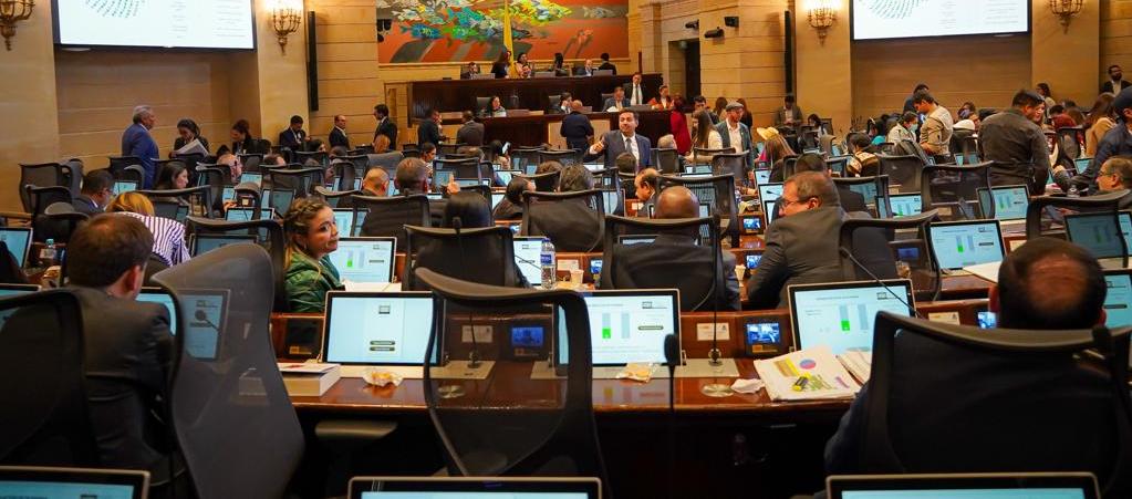 Plenaria de la Cámara de Representantes.