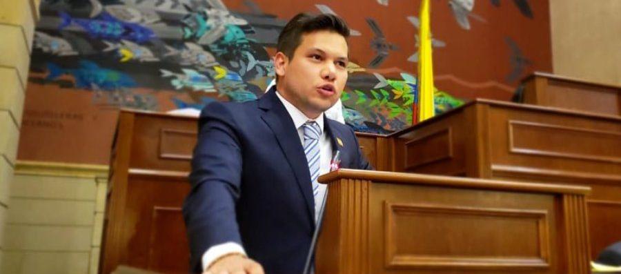Andrés Calle, presidente de la Cámara de Representantes.