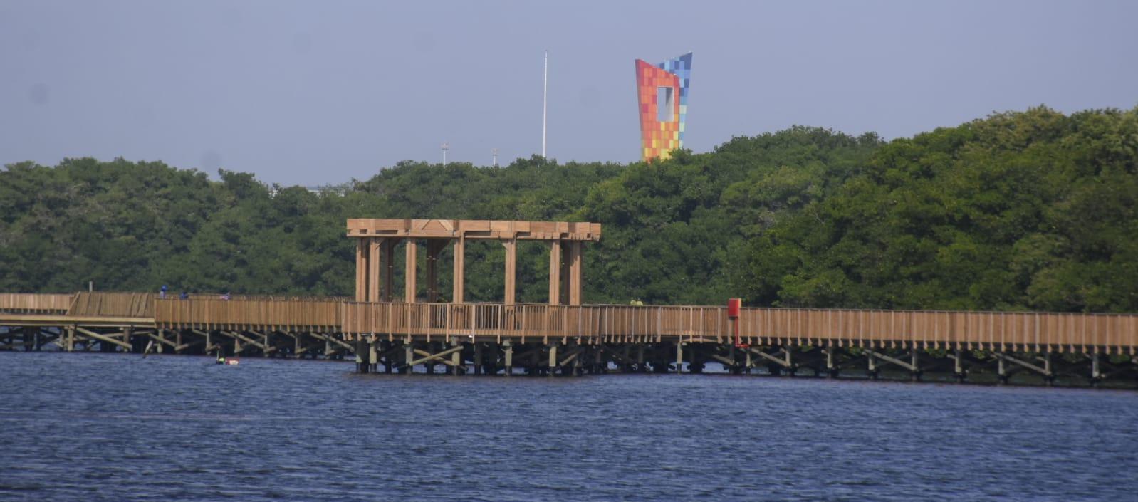 El ecoparque Ciénaga de Mallorquín.