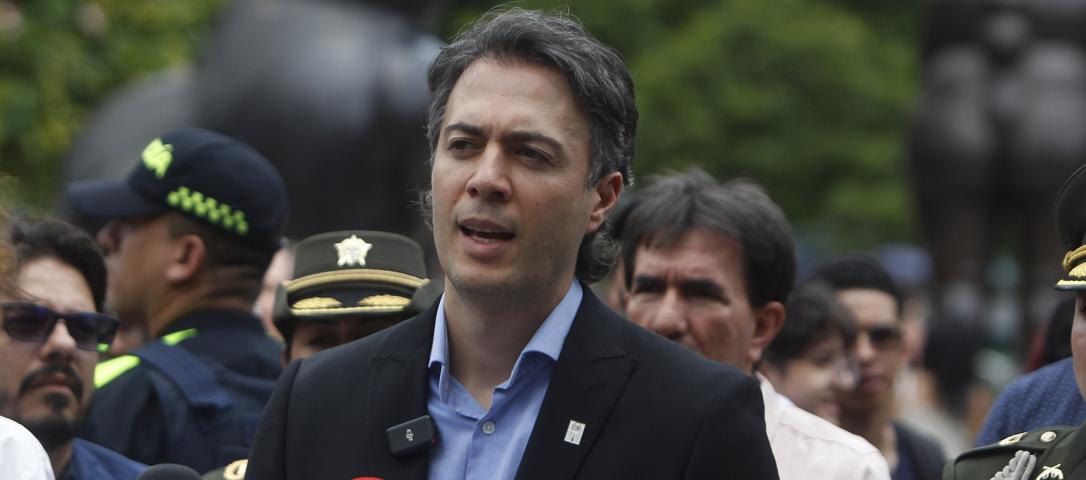 Daniel Quintero Calle, exalcalde de Medellín oficializó candidatura a la Presidencia.