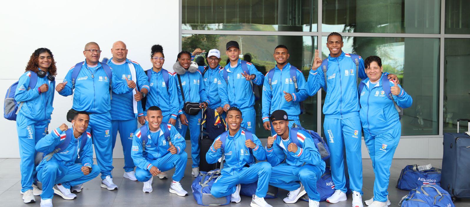 Delegación de boxeo del Atlántico. 