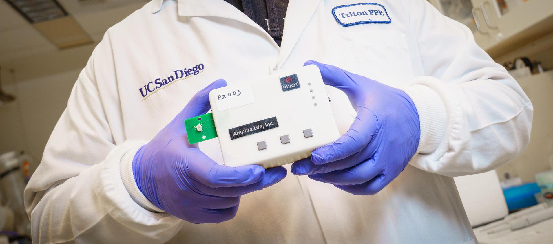 Dispositivo que detecta biomarcadores de Alzheimer y Parkinson.