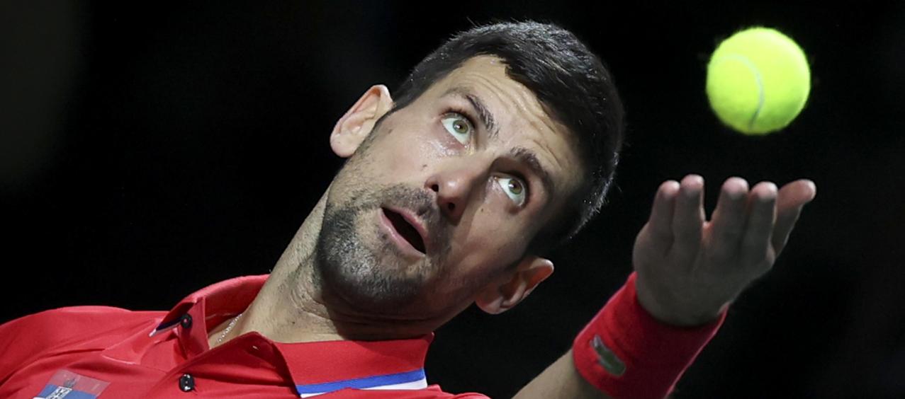 El serbio Novak Djokovic. 